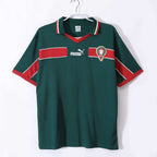 Maillot Maroc 1998 Vert Rouge - Édition Vintage Officielle - JERSEY 
