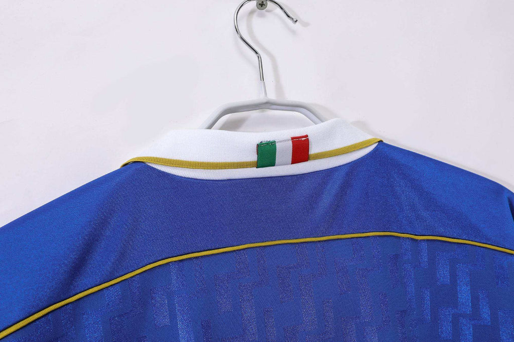Maillot Italie 1995 Bleu Azur - Édition Vintage Officielle - JERSEY 
