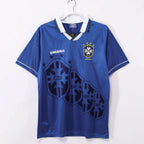 Maillot Brésil 1996 Rétro Officiel Édition Vintage - JERSEY 