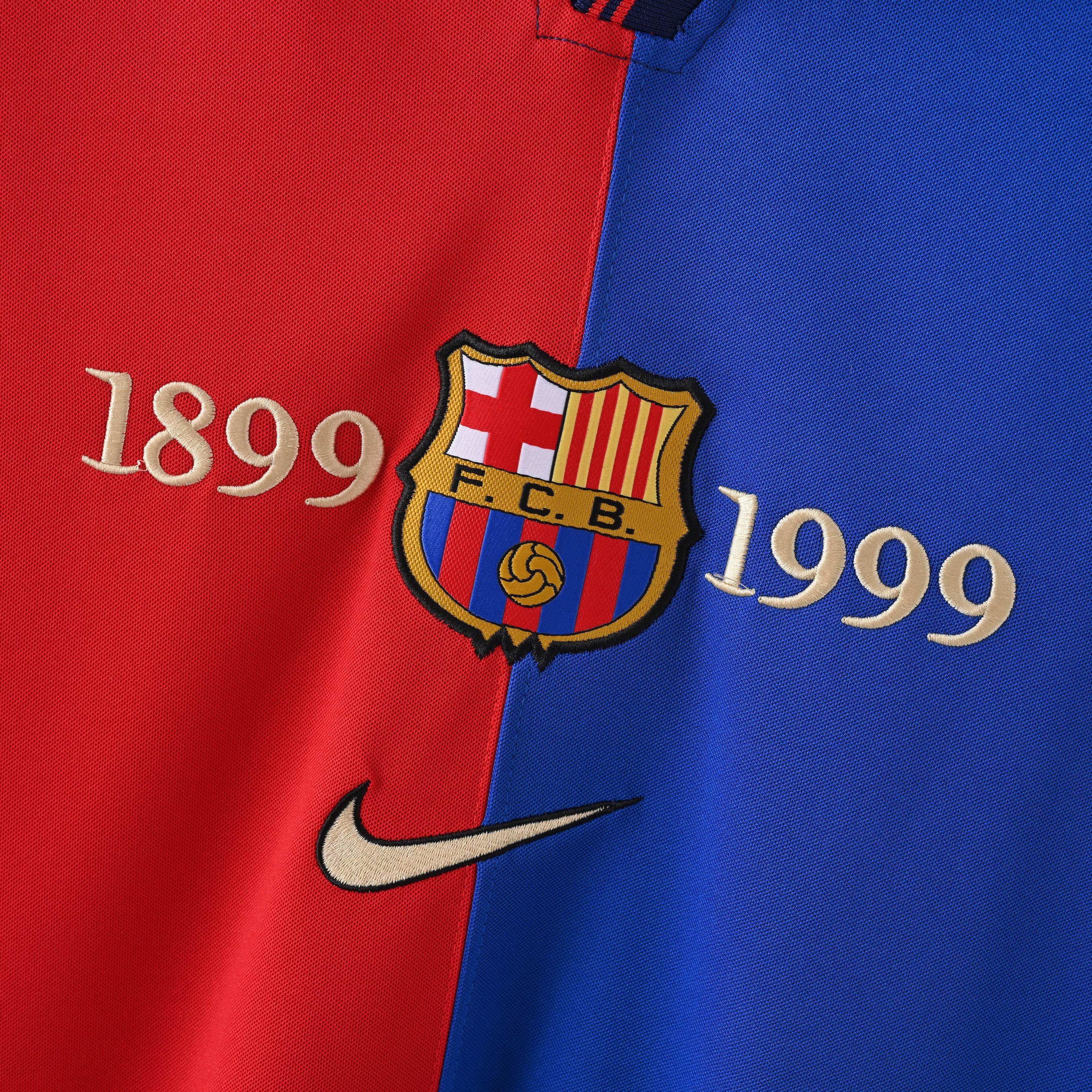 Maillot FC Barcelone 1899–1999 Centenaire - Édition Vintage Officielle - JERSEY 