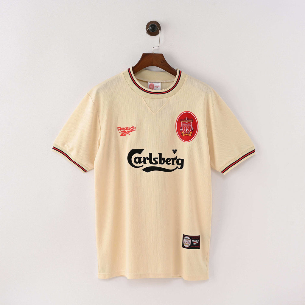 Maillot Liverpool 1996/97 Extérieur Belge - Édition Vintage Officielle - JERSEY 