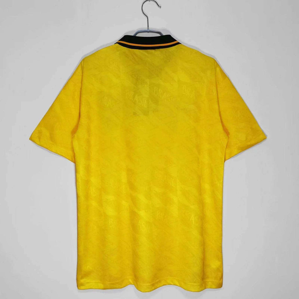 Maillot Brésil 1991/1993 Rétro Officiel Édition Vintage - JERSEY 