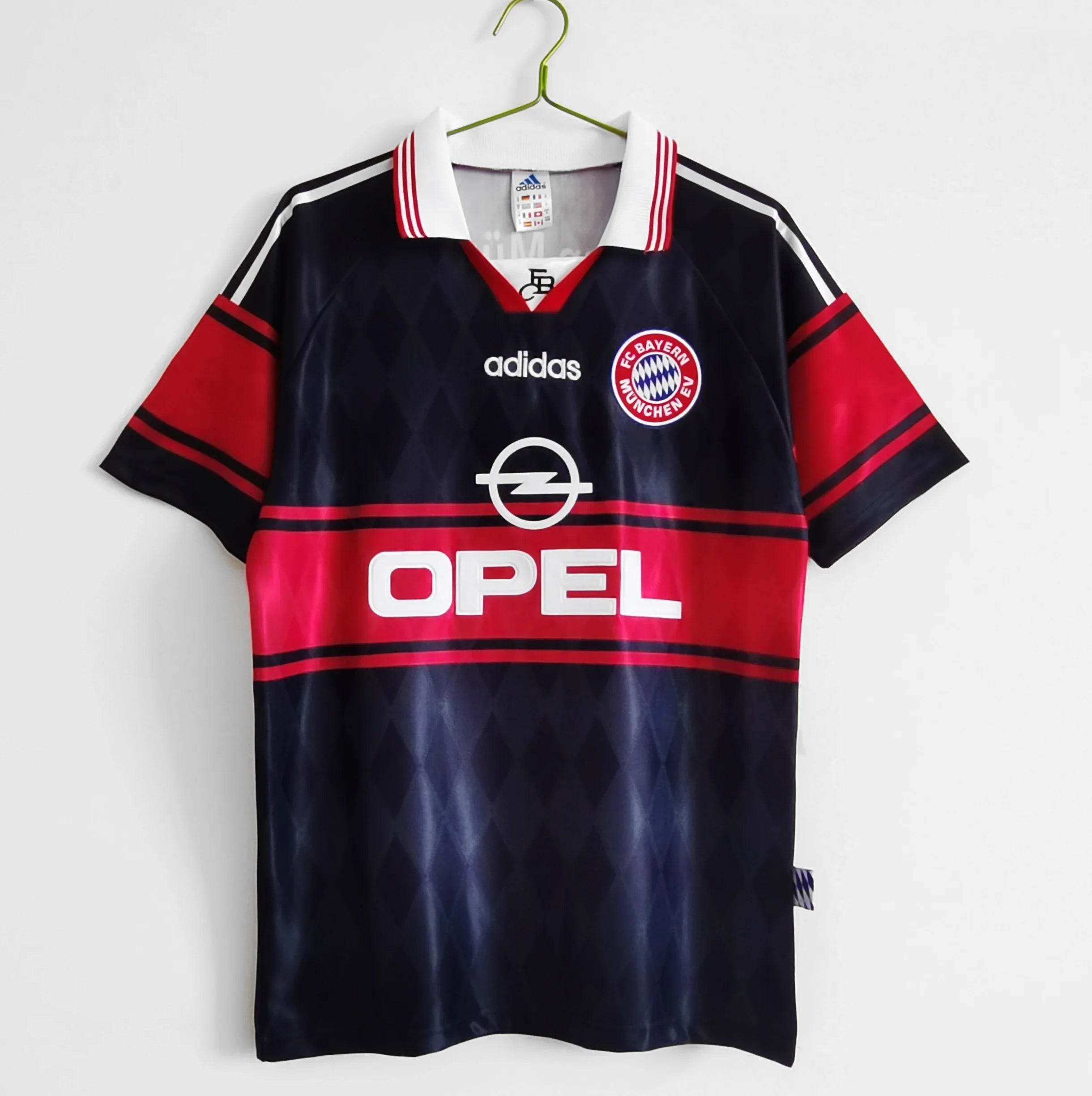 Maillot Bayern Munich 1997/99 Rétro Officiel - Édition Vintage - JERSEY 