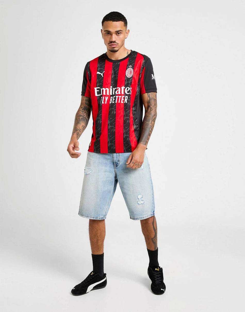 Maillot AC Milan 2025/2026 Domicile Officiel - JERSEY 